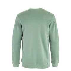 Fjallraven 1960 Logo Badge Sweater Classic Misty Green - Parasol Store