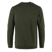 Fjallraven 1960 Logo Badge Sweater Deep Forest - Parasol Store