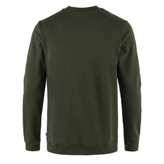Fjallraven 1960 Logo Badge Sweater Deep Forest - Parasol Store