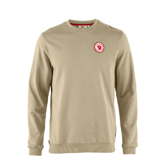 Fjallraven 1960 Logo Badge Sweater Fossil - Parasol Store
