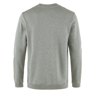 Fjallraven 1960 Logo Badge Sweater Grey Melange - Parasol Store