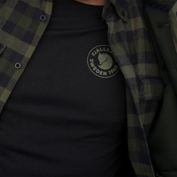 Fjallraven 1960 Logo T-Shirt Uncle Blue-Melange