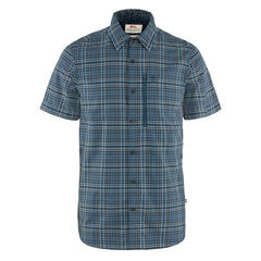 Fjallraven Abikso Hike Shirt SS Indigo Blue / Dark Navy - Parasol Store