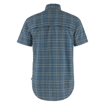 Fjallraven Abikso Hike Shirt SS Indigo Blue / Dark Navy - Parasol Store