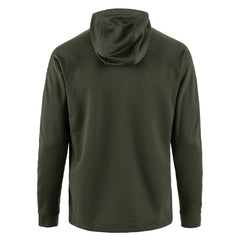 Fjallraven Abisko Grid Fleece Hoodie Deep Forest - Parasol Store