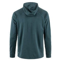 Fjallraven Abisko Grid Fleece Hoodie Mountain Blue - Parasol Store