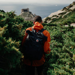 Fjallraven Abisko Hike Foldsack Black - Parasol Store