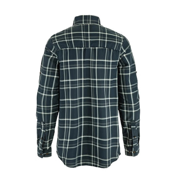 Fjallraven Abisko Hike Shirt LS Classic Dark Navy / Chalk White