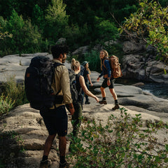 Fjallraven Abisko Hike Shorts Dark Navy - Parasol Store