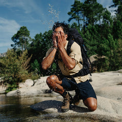 Fjallraven Abisko Hike Shorts Laurel Green - Parasol Store