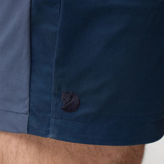 Fjallraven Abisko Hybrid Trail Shorts Navy - Parasol Store