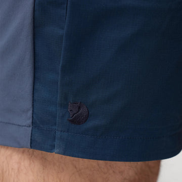Fjallraven Abisko Hybrid Trail Shorts Navy - Parasol Store