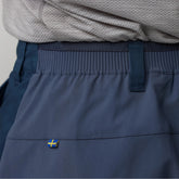 Fjallraven Abisko Hybrid Trail Shorts Navy - Parasol Store