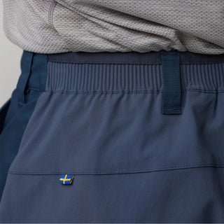 Fjallraven Abisko Hybrid Trail Shorts Navy - Parasol Store