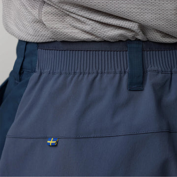 Fjallraven Abisko Hybrid Trail Shorts Navy - Parasol Store