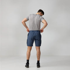 Fjallraven Abisko Hybrid Trail Shorts Black - Parasol Store