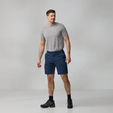 Fjallraven Abisko Hybrid Trail Shorts Navy - Parasol Store