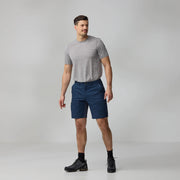 Fjallraven Abisko Hybrid Trail Shorts Navy - Parasol Store