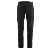 Fjallraven Abisko Hybrid Trail Trousers Regular Black - Parasol Store