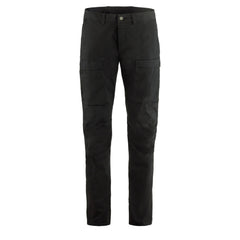 Fjallraven Abisko Hybrid Trail Trousers Regular Black - Parasol Store