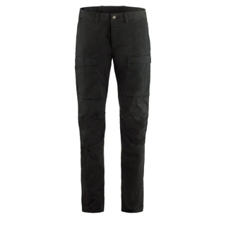 Fjallraven Abisko Hybrid Trail Trousers Regular Black - Parasol Store