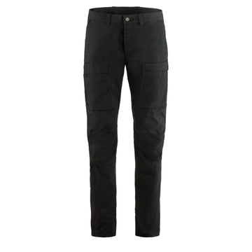 Fjallraven Abisko Hybrid Trail Trousers Regular Black - Parasol Store