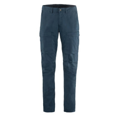Fjallraven Abisko Hybrid Trail Trousers Regular Navy - Parasol Store