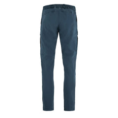 Fjallraven Abisko Hybrid Trail Trousers Short Navy - Parasol Store