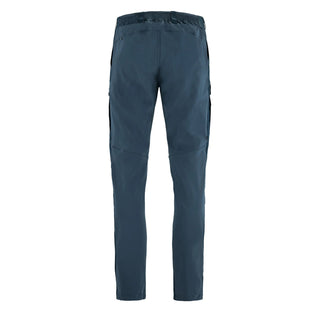 Fjallraven Abisko Hybrid Trail Trousers Short Navy - Parasol Store