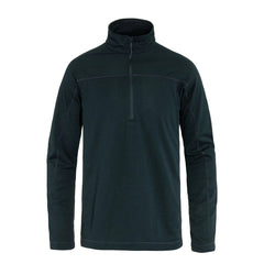 Fjallraven Abisko Lite Fleece Half Zip Dark Navy - Parasol Store