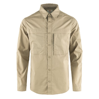 Fjallraven Abisko Trail Shirt LS Fossil - Parasol Store