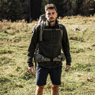 Fjallraven Abisko Trail Stretch Shorts Laurel Green - Parasol Store