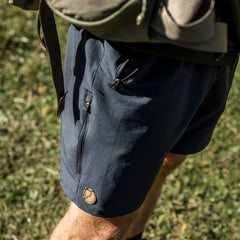 Fjallraven Abisko Trail Stretch Shorts Dark Navy - Parasol Store