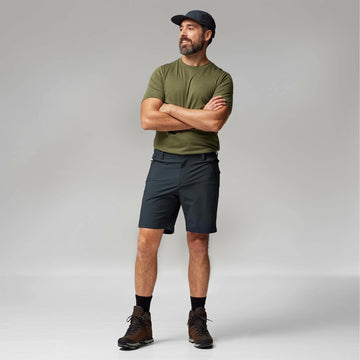 Fjallraven Abisko Trail Stretch Shorts Dark Grey - Parasol Store
