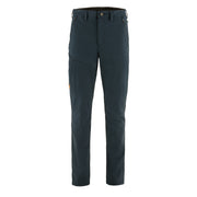 Fjallraven Abisko Trail Stretch Trousers Long Dark Navy - Parasol Store