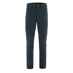 Fjallraven Abisko Trail Stretch Trousers Long Dark Navy - Parasol Store