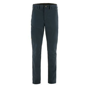 Fjallraven Abisko Trail Stretch Trousers Long Dark Navy - Parasol Store
