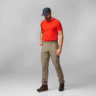 Fjallraven Abisko Trail Stretch Trousers Reg Dark Navy - Parasol Store
