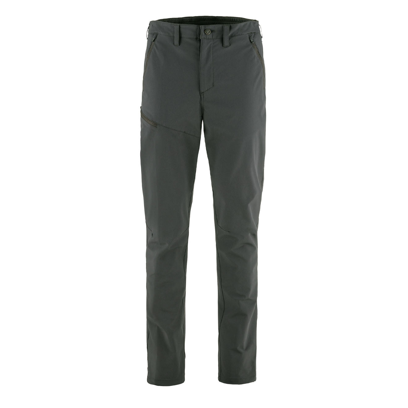 Fjallraven Abisko Trail Stretch Trousers Regular Dark Grey - Parasol Store