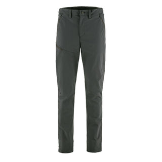 Fjallraven Abisko Trail Stretch Trousers Regular Dark Grey - Parasol Store
