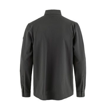 Fjallraven Abisko Trekking Shirt Dark Grey - Parasol Store