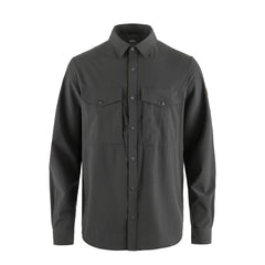 Fjallraven Abisko Trekking Shirt Dark Grey - Parasol Store