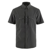 Fjallraven Abisko Trekking Shirt SS Dark Grey - Parasol Store