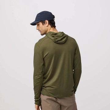 Fjallraven Abisko Wool Hoodie Classic Dark Navy