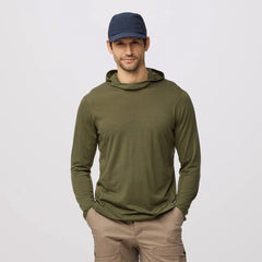 Fjallraven Abisko Wool Hoodie Classic Dark Navy