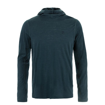 Fjallraven Abisko Wool Hoodie Classic Dark Navy