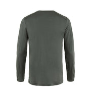 Fjallraven Abisko Wool LS T-Shirt Basalt - Parasol Store