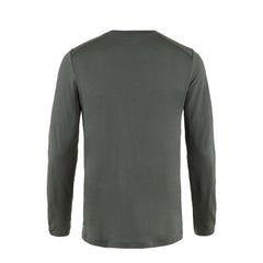 Fjallraven Abisko Wool LS T-Shirt Basalt - Parasol Store