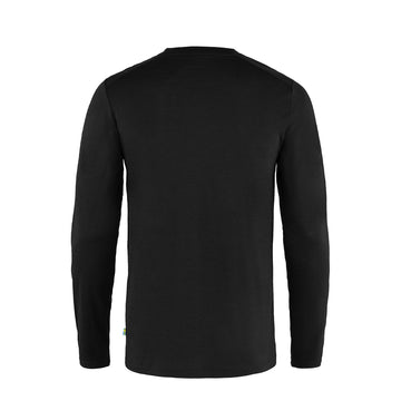 Fjallraven Abisko Wool L/S Tee Black