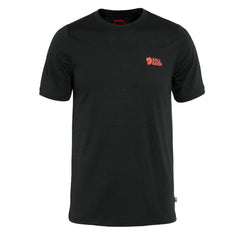 Fjallraven Abisko Wool Logo SS T-Shirt Black Fjallraven